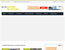 Tablet Screenshot of gestao-frotas.com